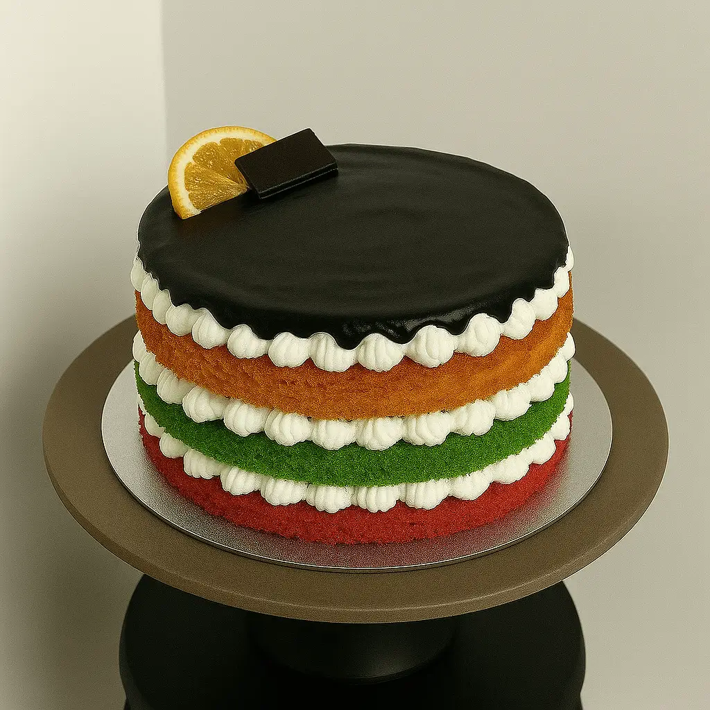 Juan's Rainbow Cake