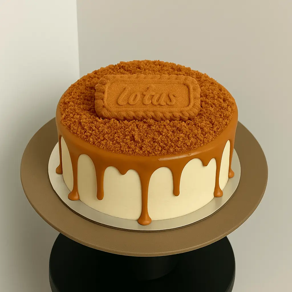 Lotus Biscoff Cake