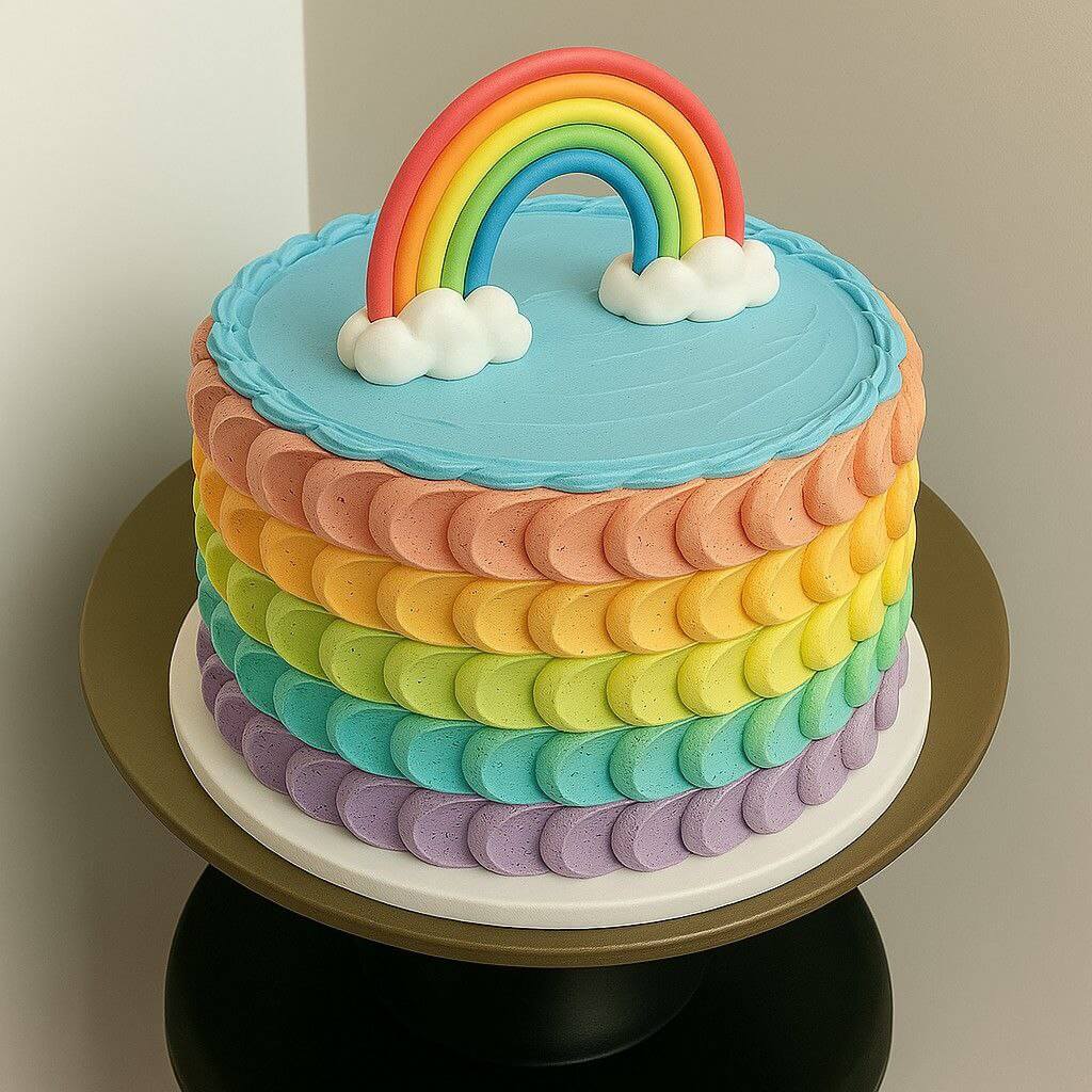 Rainbow Cake