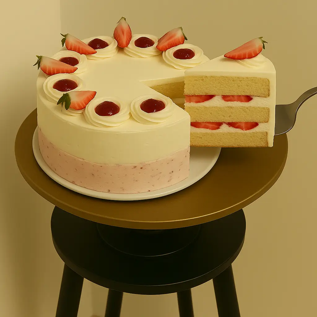 Van Strawberry Cake