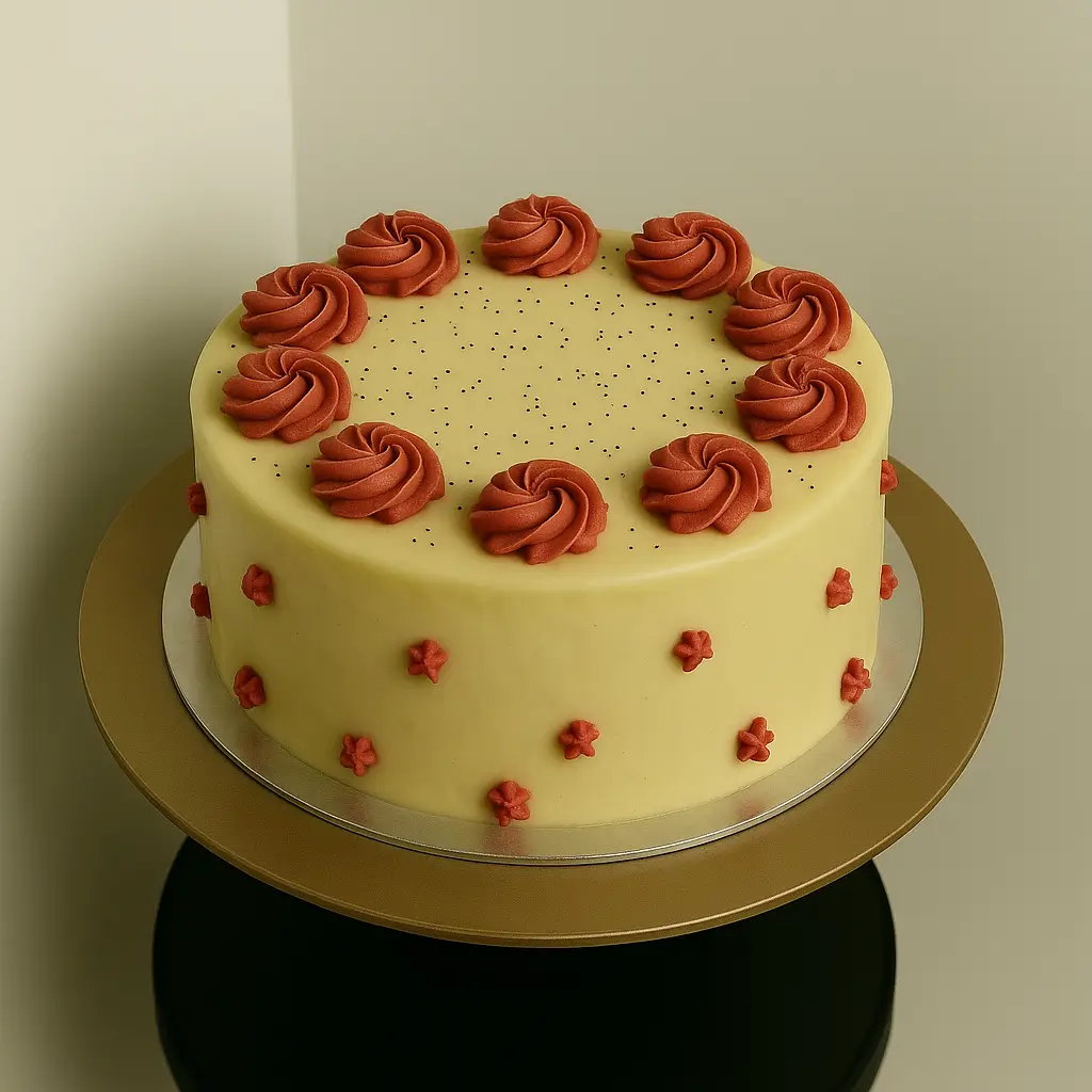 White Choco Truffle Cake